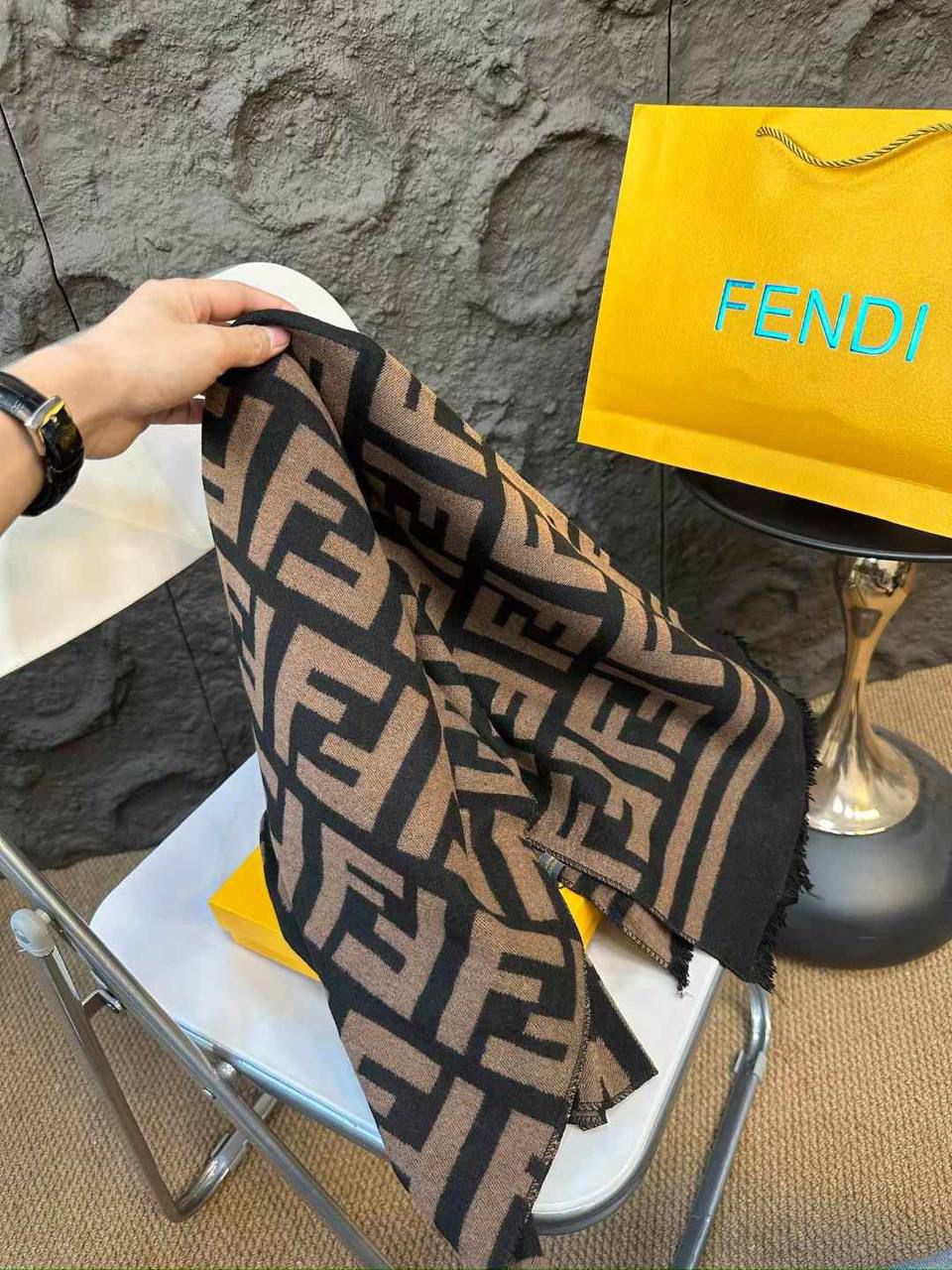 Fendi brown with black - Image 5