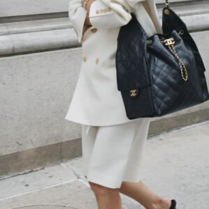 Chanel 25 Hobo bag Black