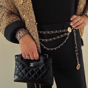 Chanel black mini