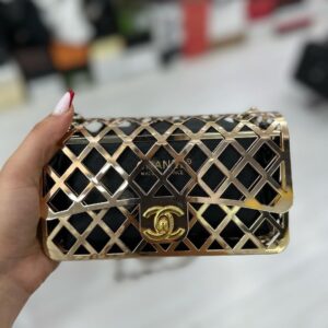 CHANEL Gold metal