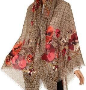 Gucci scarf Pink Square