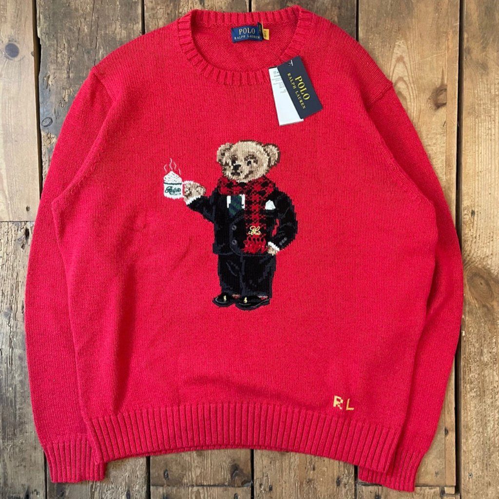 ralph lauren pullover Red - Image 4