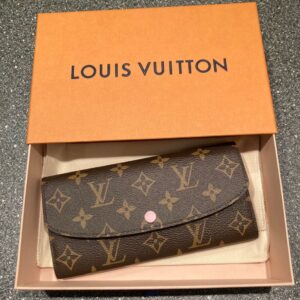 LV large wallet Light pink
