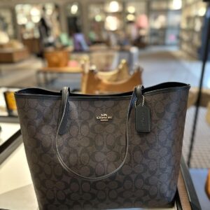 Coach large Brown with black