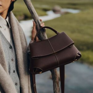 Polene mokki bag Brown