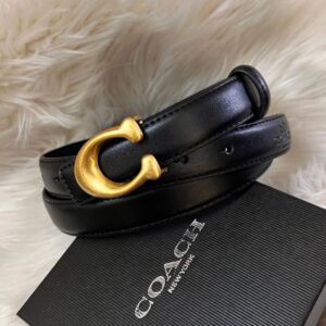 Coach belt black