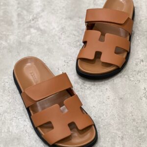 Hermes slipper brown