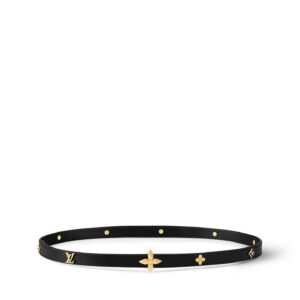 Louis vuitton belt mini frowergram studs