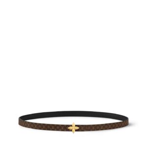 Louis vuitton belt Black with monogram